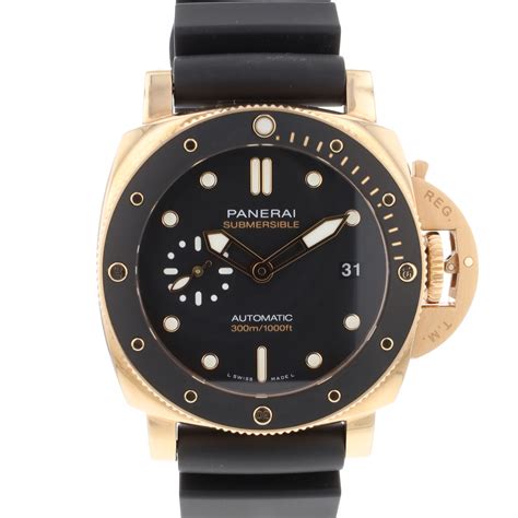 panerai watch rose gold|panerai underwater goldtech 42mm.